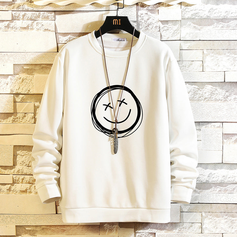 Plus Fleece Sweater Men Thick Autumn and Winter Models