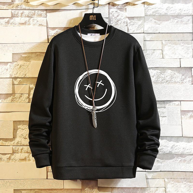 Plus Fleece Sweater Men Thick Autumn and Winter Models