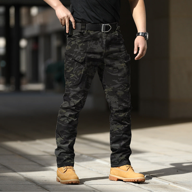 Men's Chemical Fiber Blending Trousers